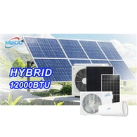 Uned Cyflyru Aer Solar 12000btu capasiti uchel ar gyfer y cartref
